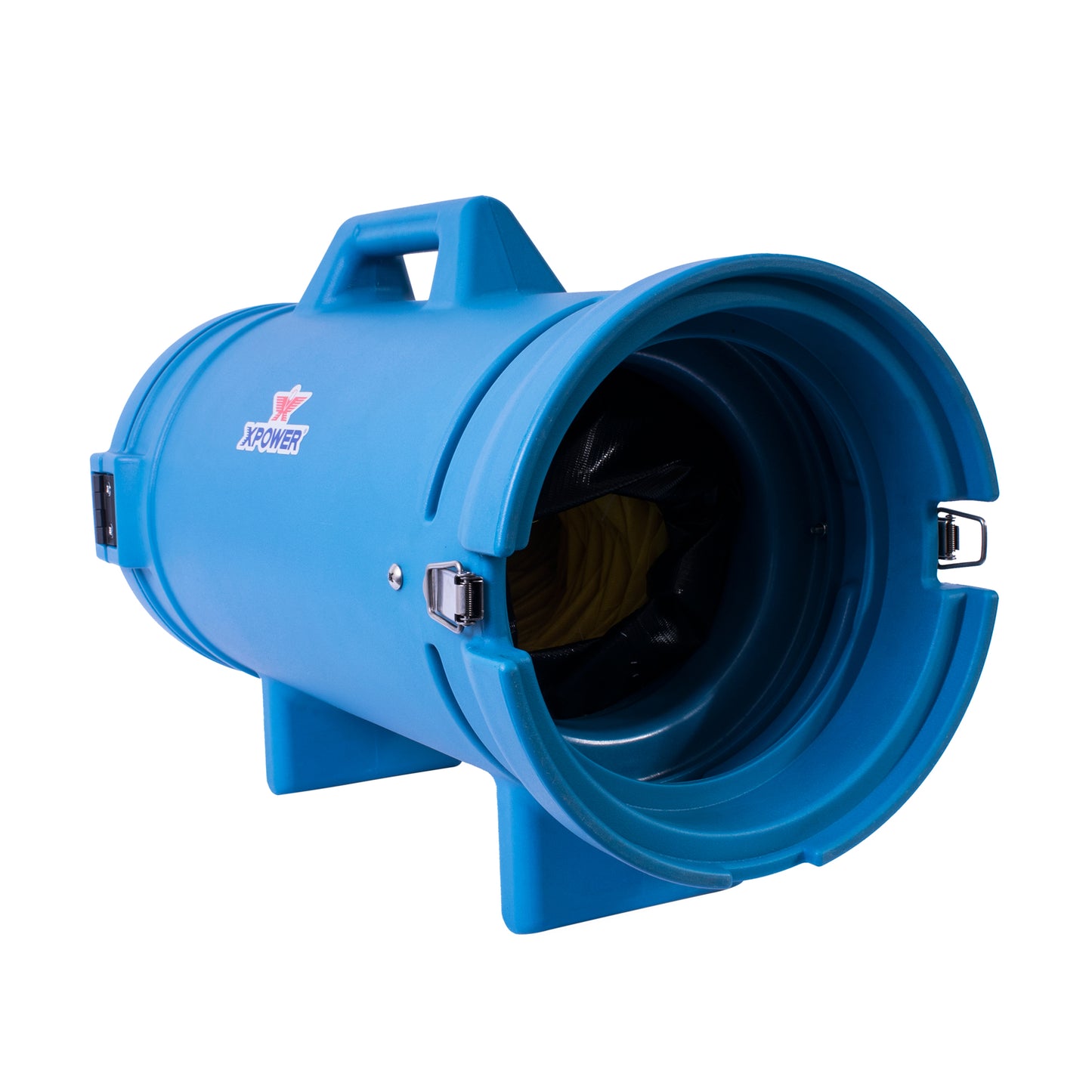 XPOWER 8DHC25 Ducting Hose With Carrier - 8 Inch Diameter 25 Ft. (For X-8 Confined Space Fan)
