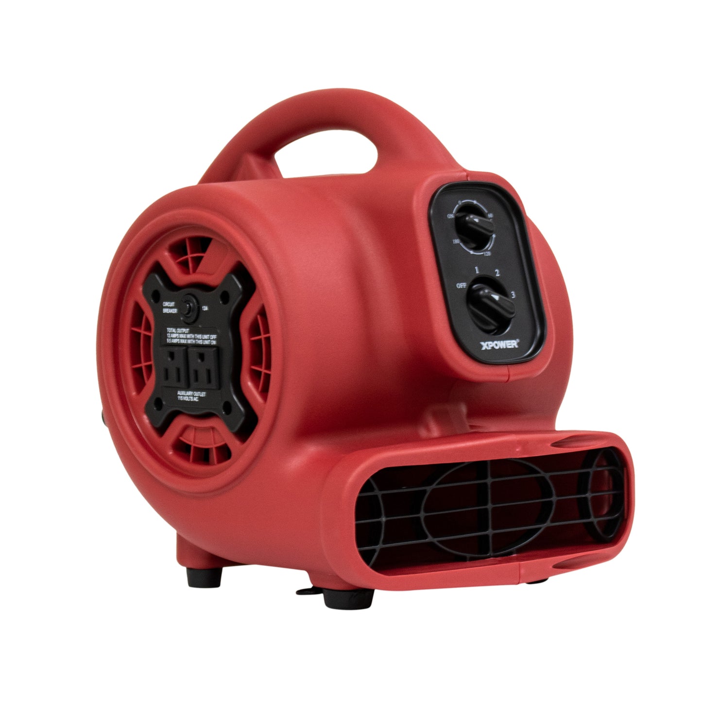XPOWER P-230AT Mini Air Mover (1/4 HP) - 925 CFM