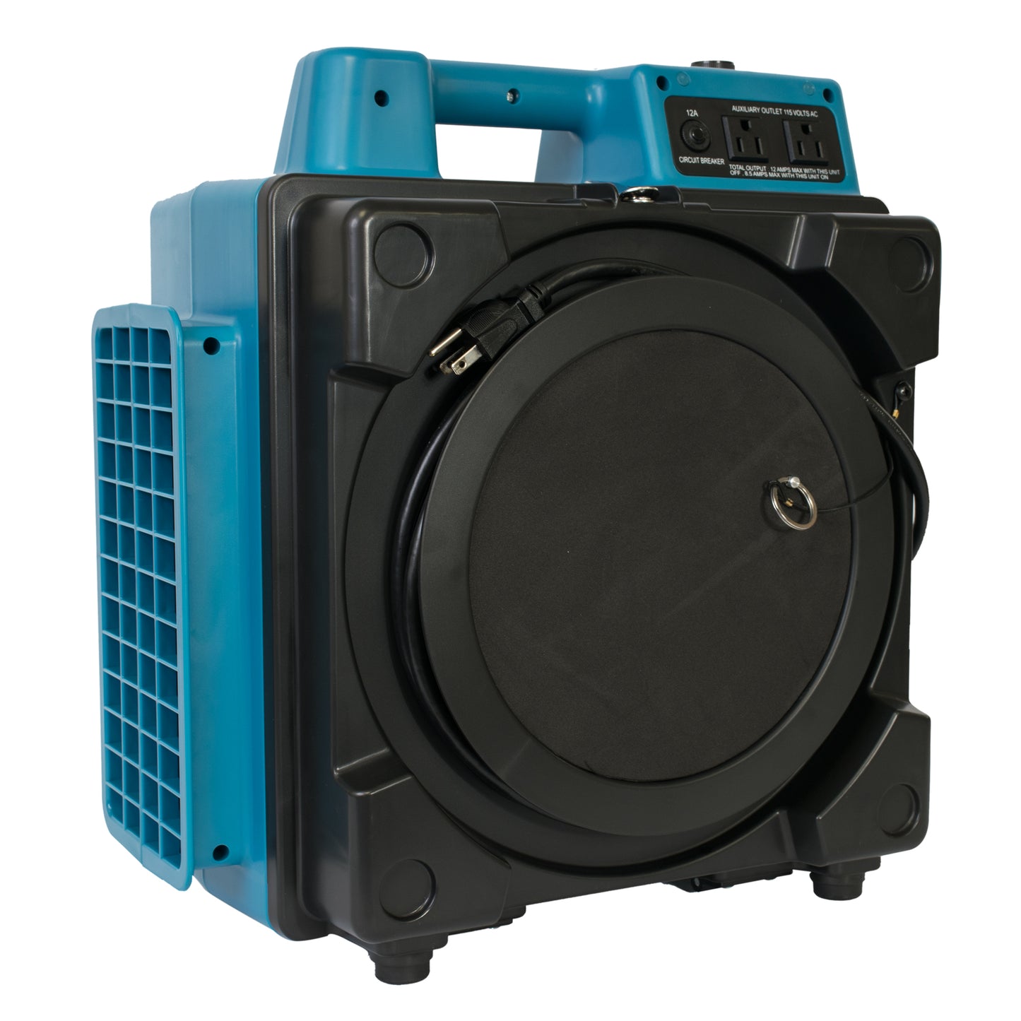 XPOWER X-2480A Professional 3-Stage Mini HEPA Air Scrubber (1/2 HP) - 550 CFM