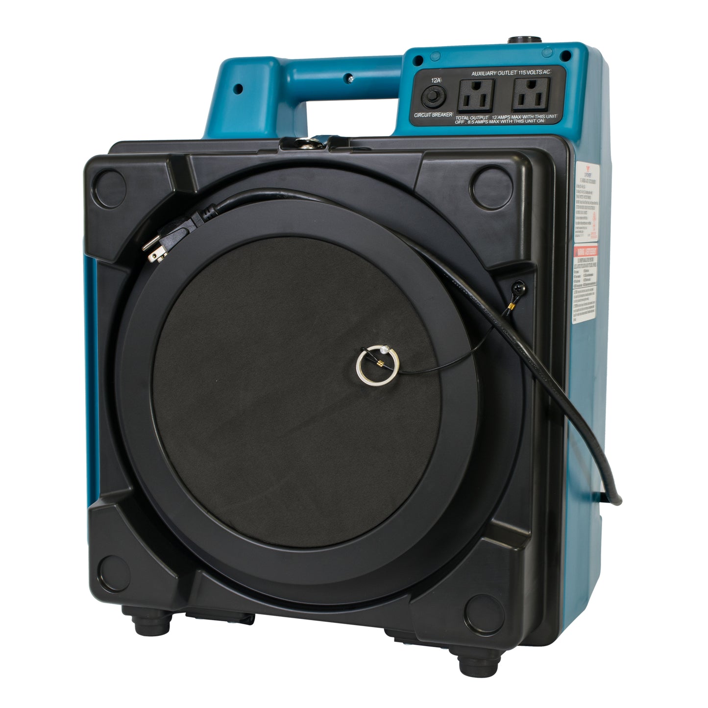 XPOWER X-2480A Professional 3-Stage Mini HEPA Air Scrubber (1/2 HP) - 550 CFM