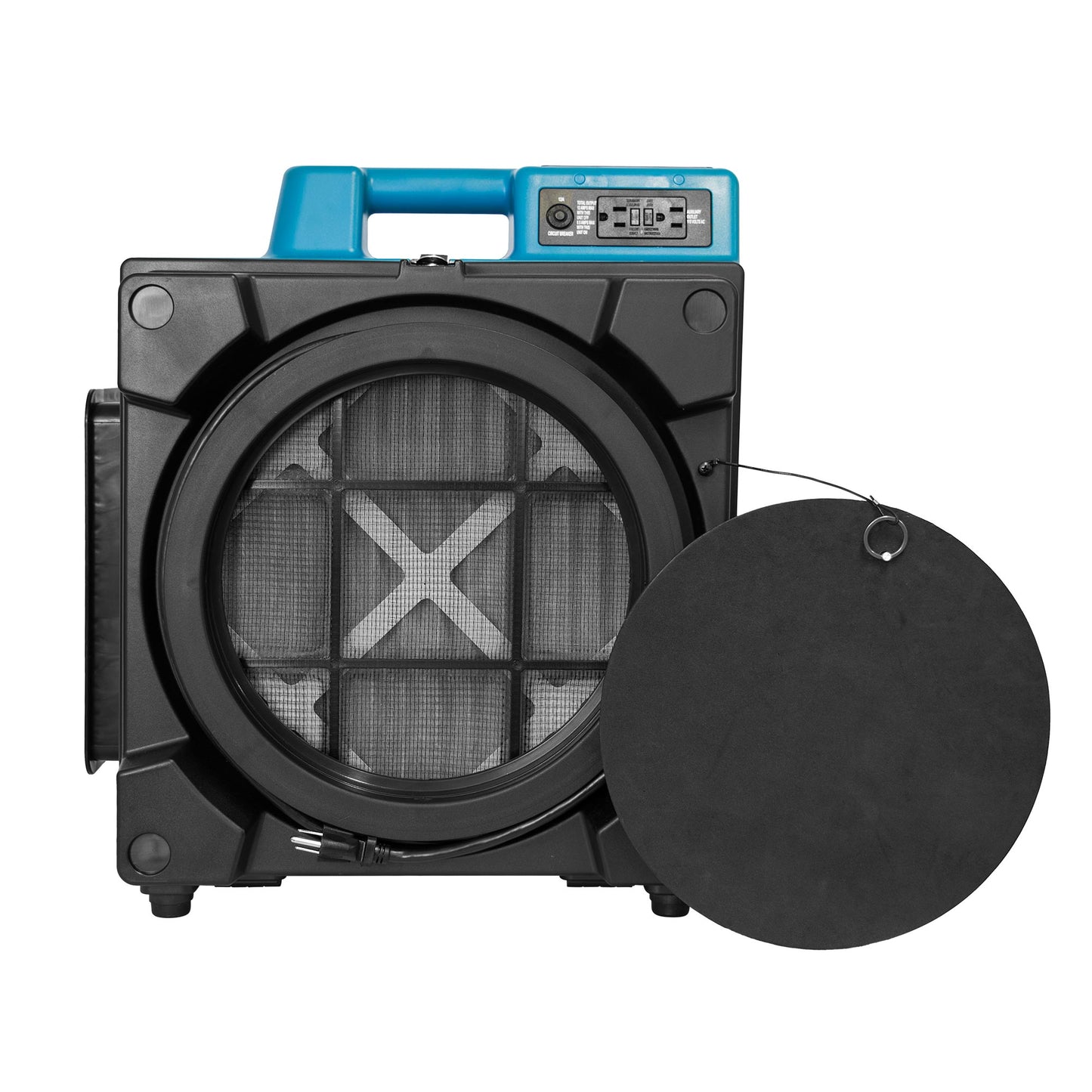 XPOWER X-3400A Professional 3-Stage HEPA Air Scrubber (1/2 HP) - 600 CFM