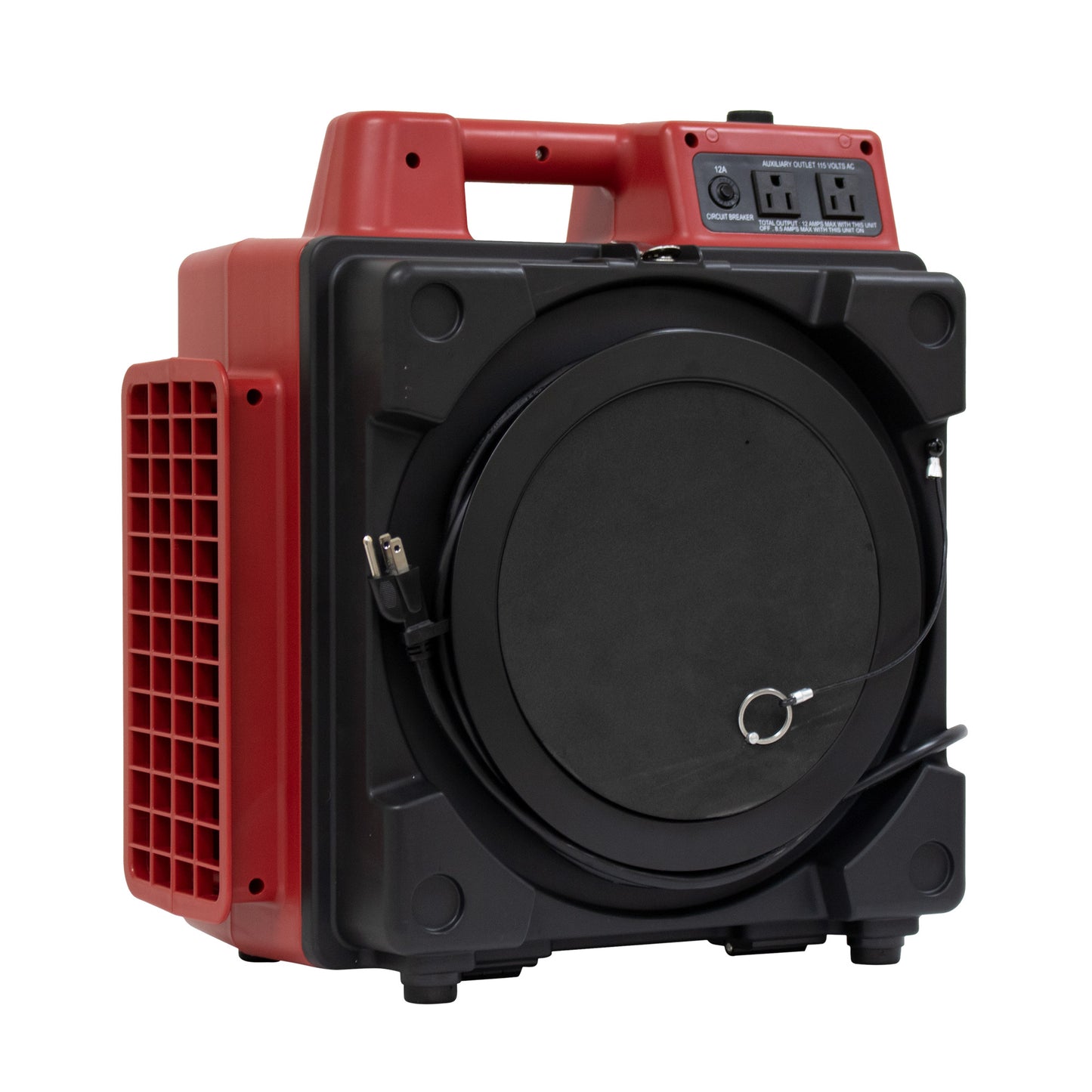 XPOWER X-2480A Professional 3-Stage Mini HEPA Air Scrubber (1/2 HP) - 550 CFM