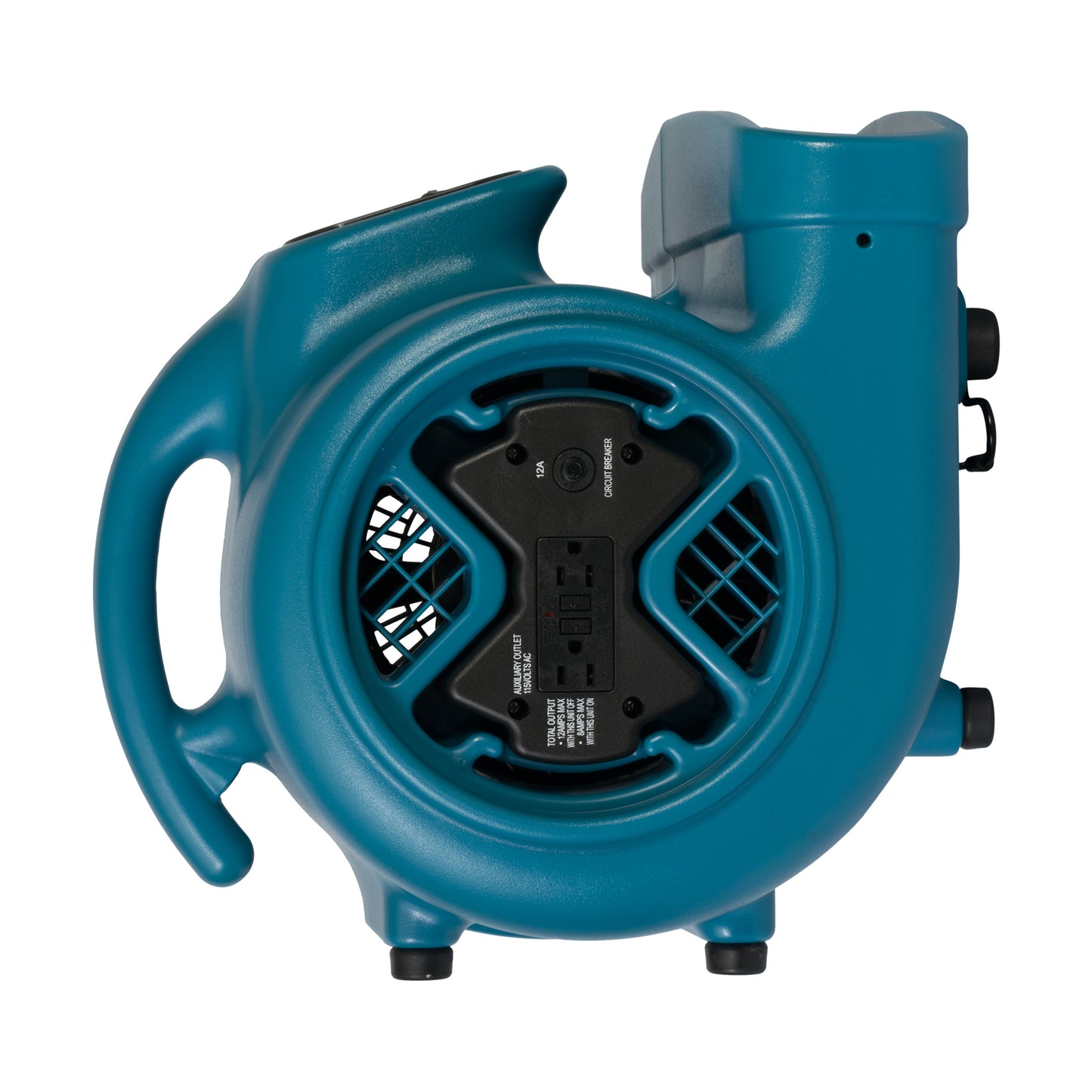 XPOWER X-600A Air Mover with GFCI Daisy Chain (1/3 HP) - 2400 CFM ABS Plastic