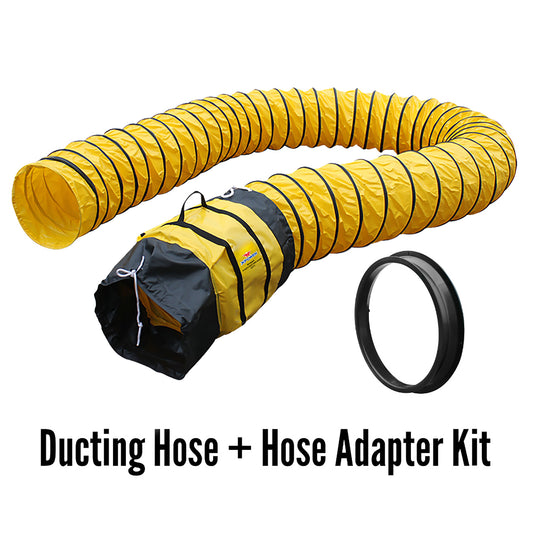 XPOWER 16DH25 16 Inch. 25 Ft. Ducting Hose (For X-47ATR Axial Fan)
