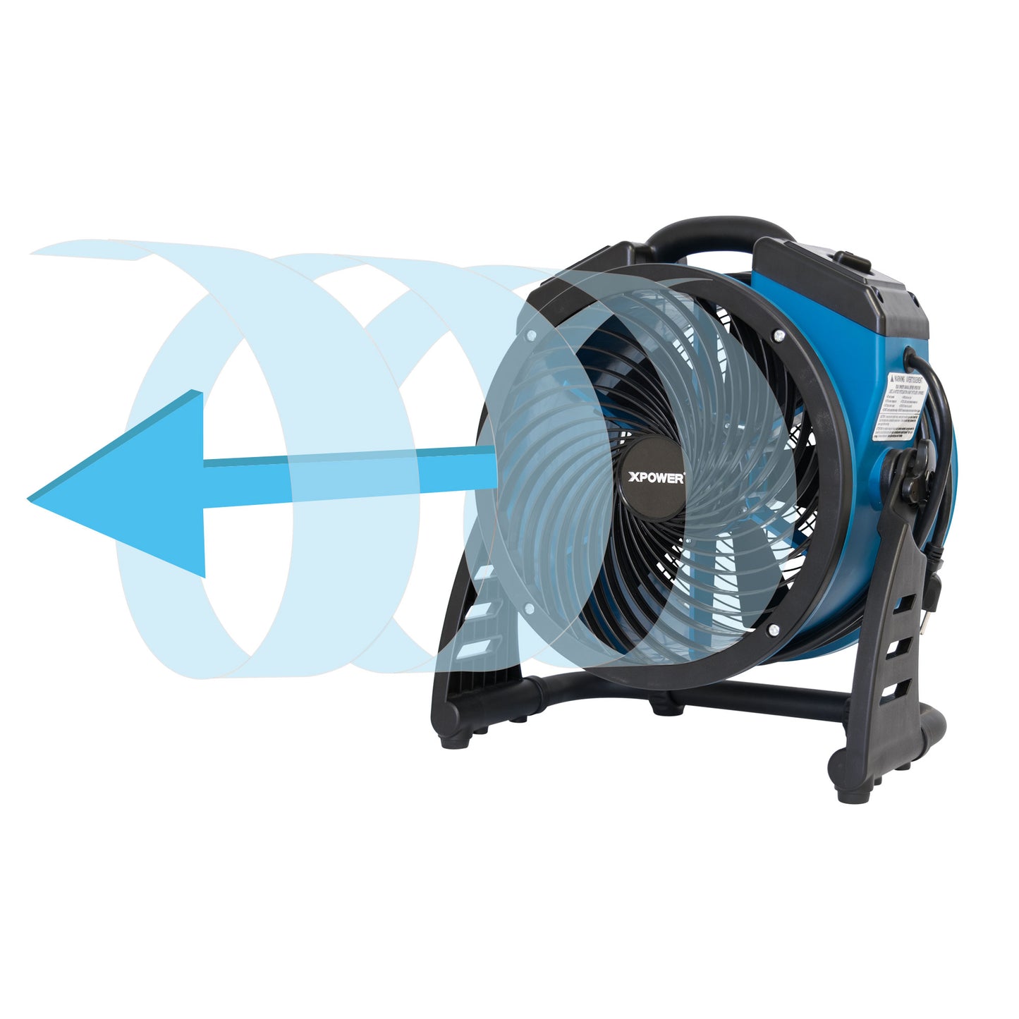 XPOWER P-21AR Mini Axial Fan Air Mover - 1100 CFM