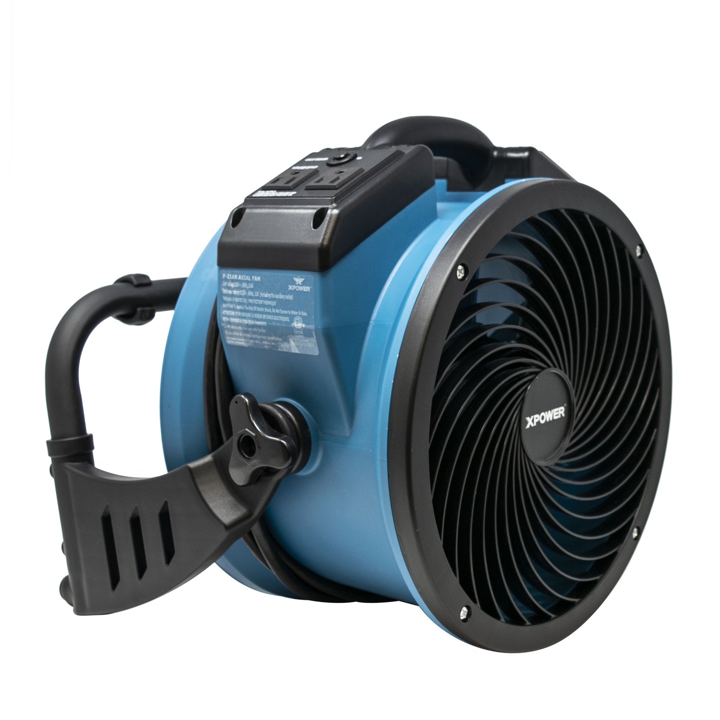 XPOWER P-21AR Mini Axial Fan Air Mover - 1100 CFM