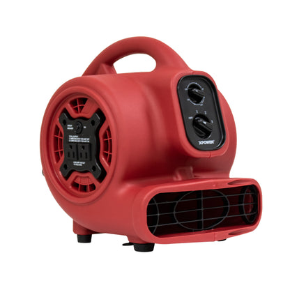 XPOWER P-230AT Mini Air Mover (1/4 HP) - 925 CFM