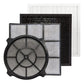 XPOWER X-2580 Professional 4-Stage Mini HEPA Air Scrubber With Activated Carbon Charcoal Filter (1/2 HP) - 550 CFM