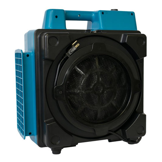 XPOWER X-2580 Professional 4-Stage Mini HEPA Air Scrubber With Activated Carbon Charcoal Filter (1/2 HP) - 550 CFM