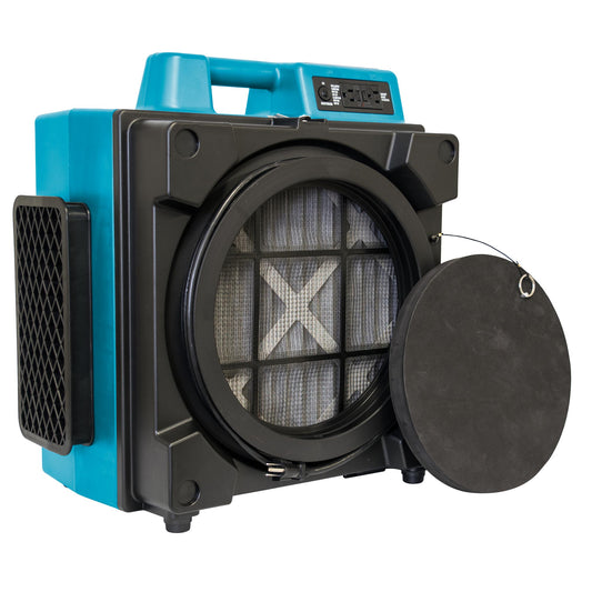 XPOWER X-3400A Professional 3-Stage HEPA Air Scrubber (1/2 HP) - 600 CFM