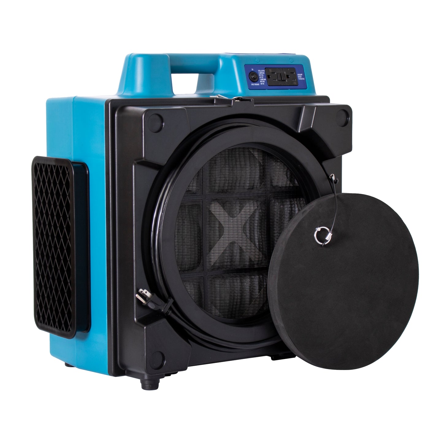 XPOWER X-4700AM Professional 3-Stage HEPA Air Scrubber With Hour Meter - 750 CFM