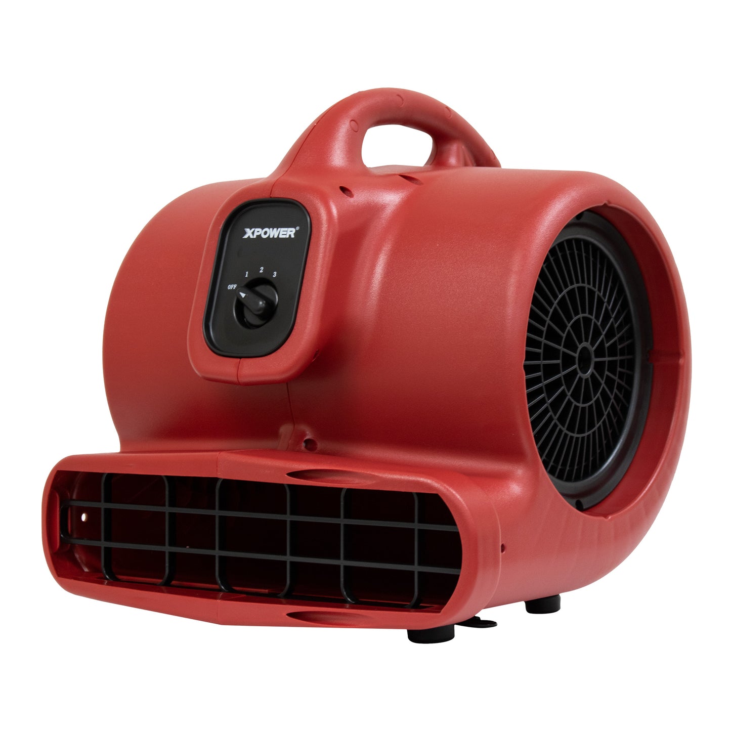 XPOWER X-600A Air Mover with GFCI Daisy Chain (1/3 HP) - 2400 CFM ABS Plastic