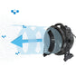XPOWER M-27 Axial Air Mover with 10,000 mg/hour Ozone Generator