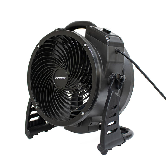 XPOWER M-27 Axial Air Mover with 10,000 mg/hour Ozone Generator