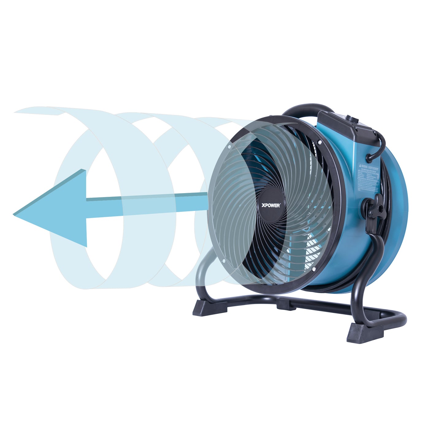 XPOWER X-39AR Professional Sealed Motor Axial Fan (1/4 HP) - 2100 CFM