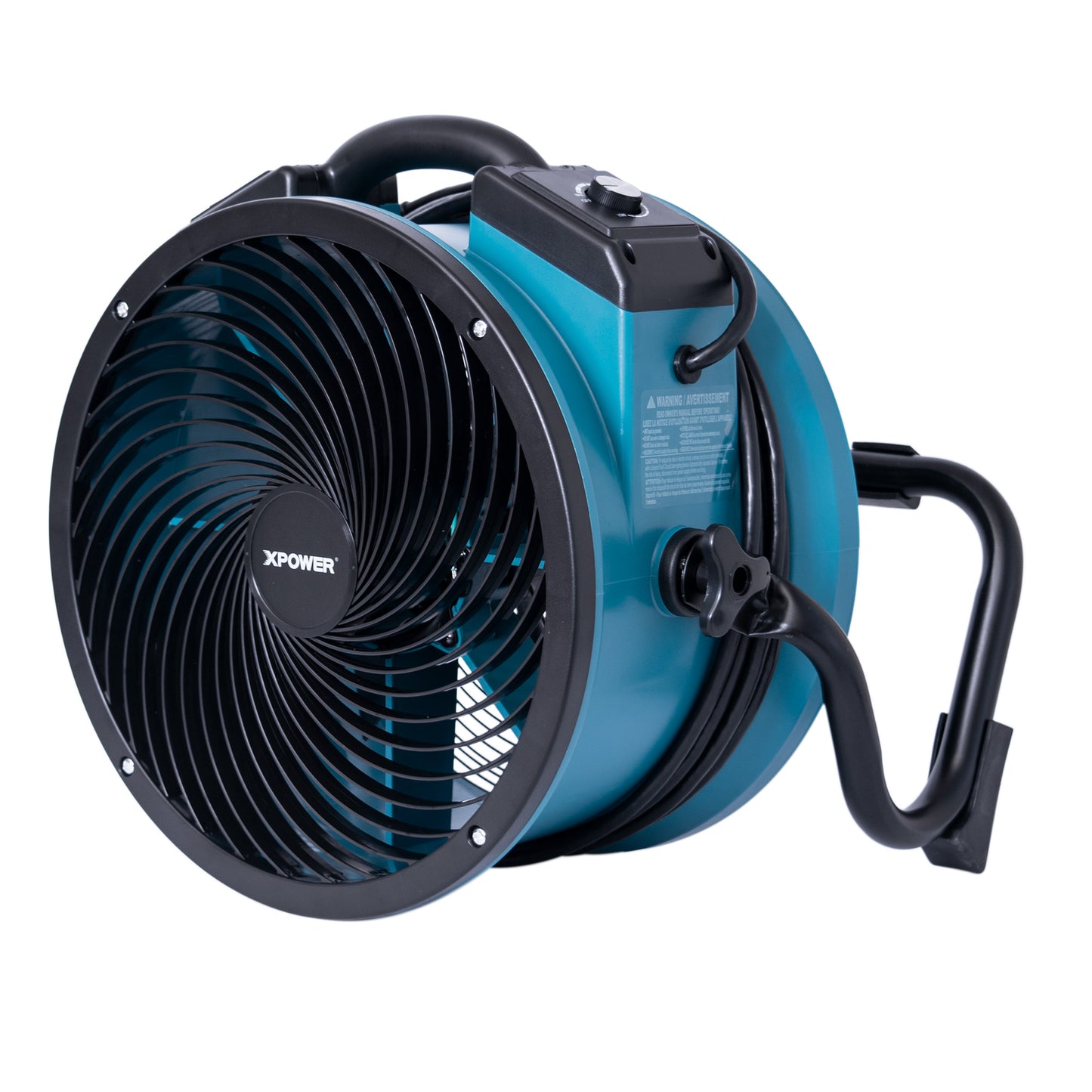 XPOWER X-39AR Professional Sealed Motor Axial Fan (1/4 HP) - 2100 CFM