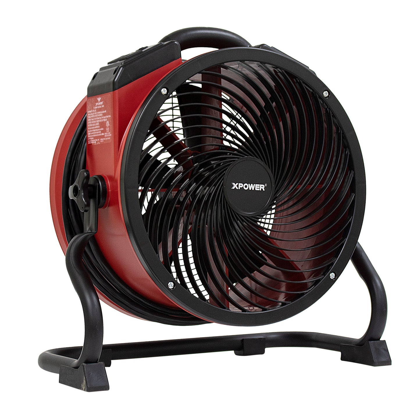 XPOWER X-39AR Professional Sealed Motor Axial Fan (1/4 HP) - 2100 CFM