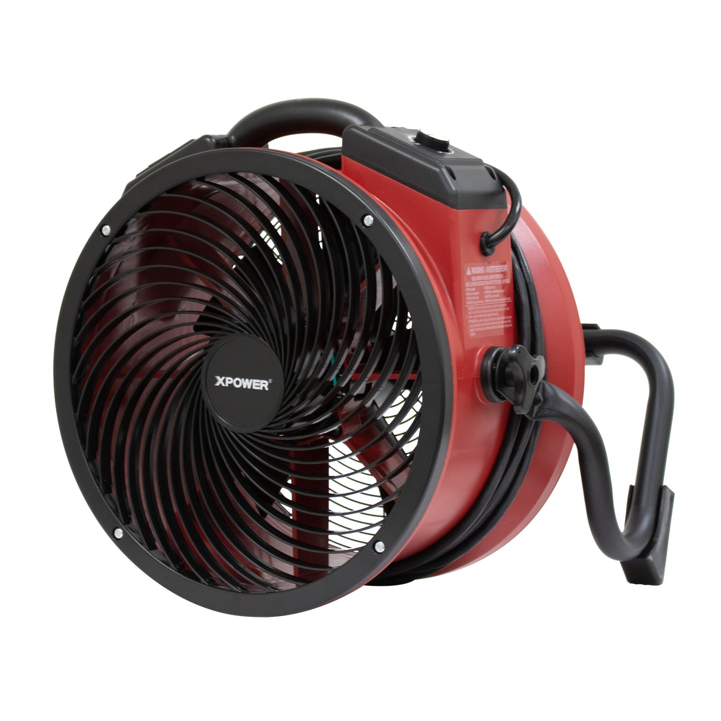 XPOWER X-39AR Professional Sealed Motor Axial Fan (1/4 HP) - 2100 CFM