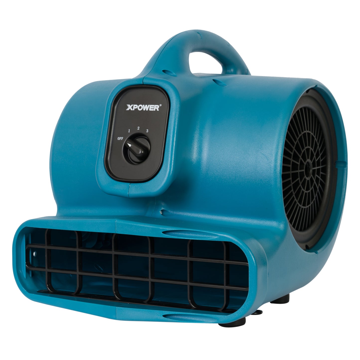 XPOWER X-400A Industrial Air Mover with Daisy Chain (1/4 HP) - 1600 CFM