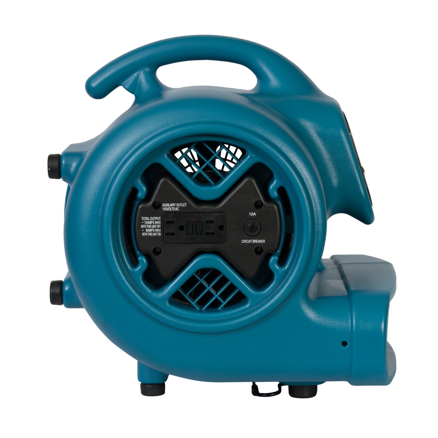 XPOWER X-600A Air Mover with GFCI Daisy Chain (1/3 HP) - 2400 CFM ABS Plastic