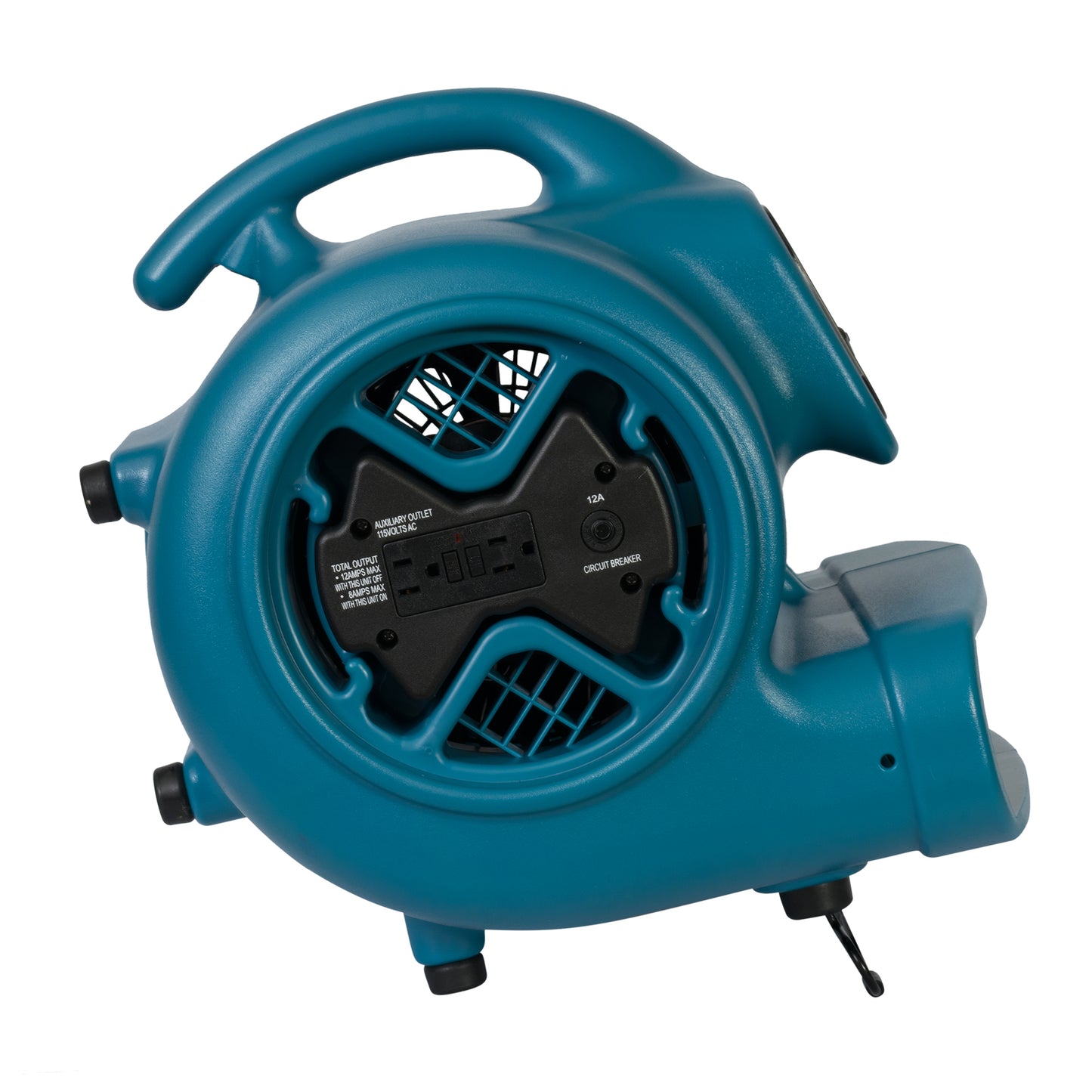 XPOWER X-600A Air Mover with GFCI Daisy Chain (1/3 HP) - 2400 CFM ABS Plastic