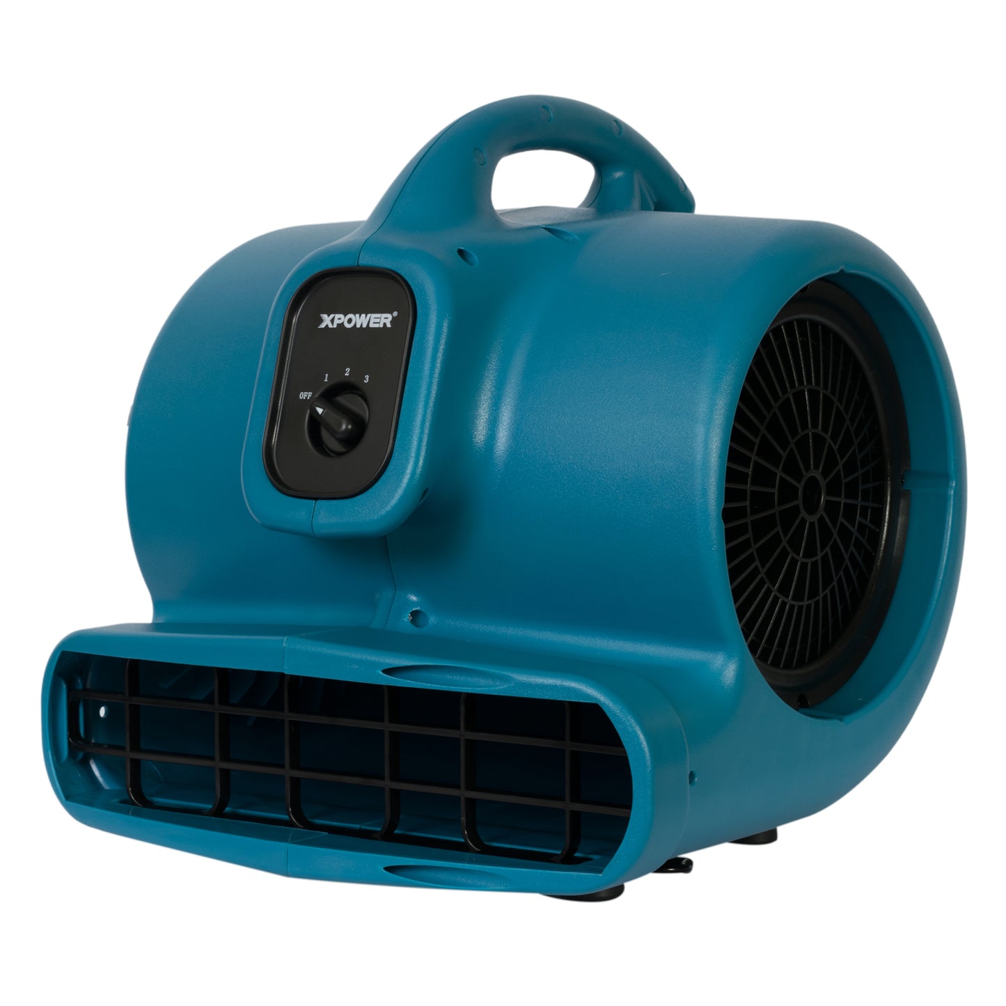 XPOWER X-600A Air Mover with GFCI Daisy Chain (1/3 HP) - 2400 CFM ABS Plastic